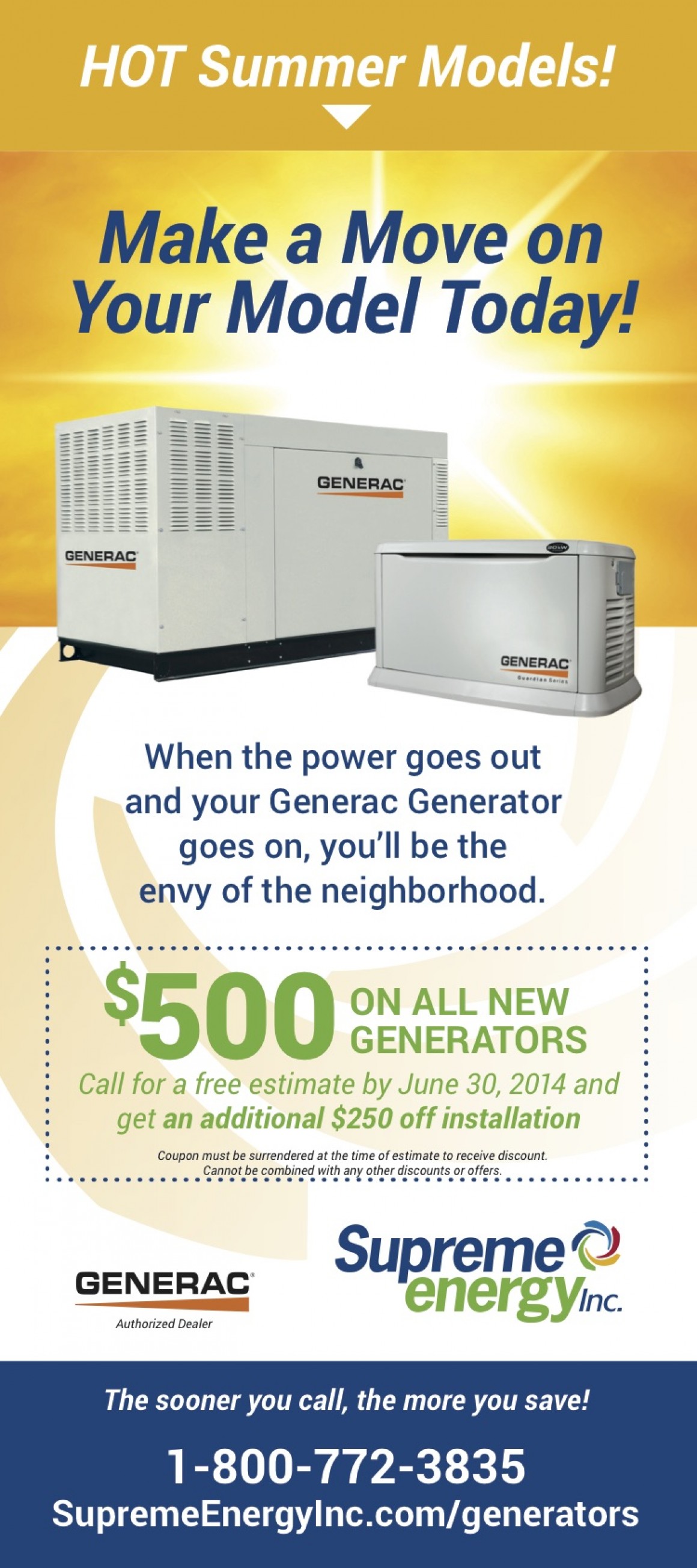 Supreme Energy Bookmark Ads