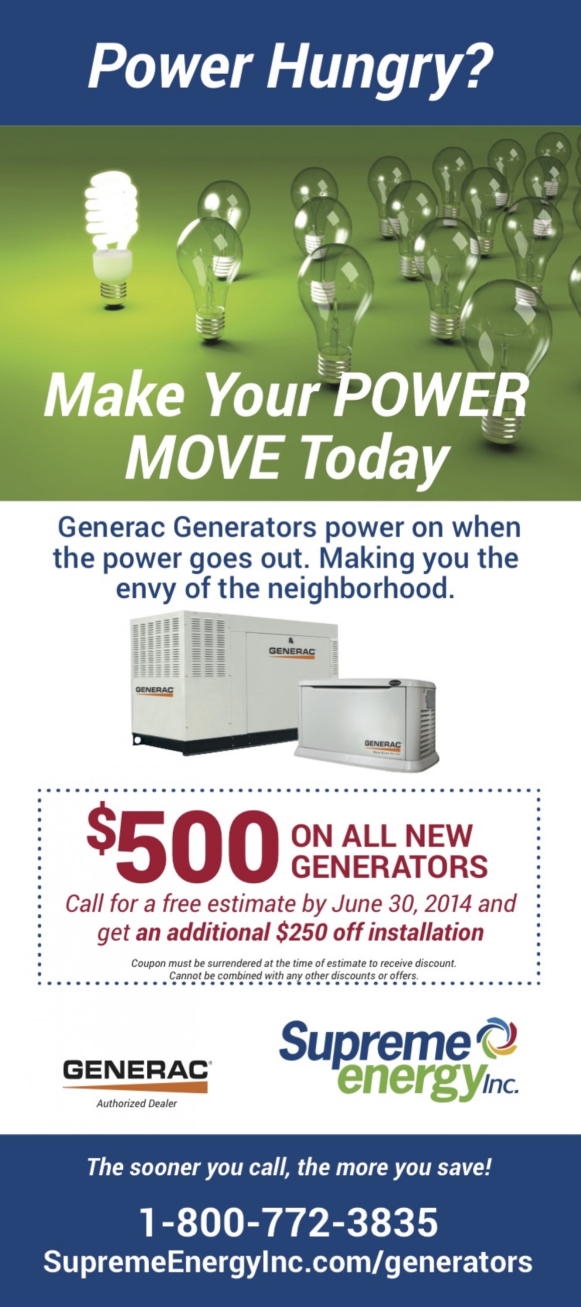 Supreme Energy Bookmark Ads