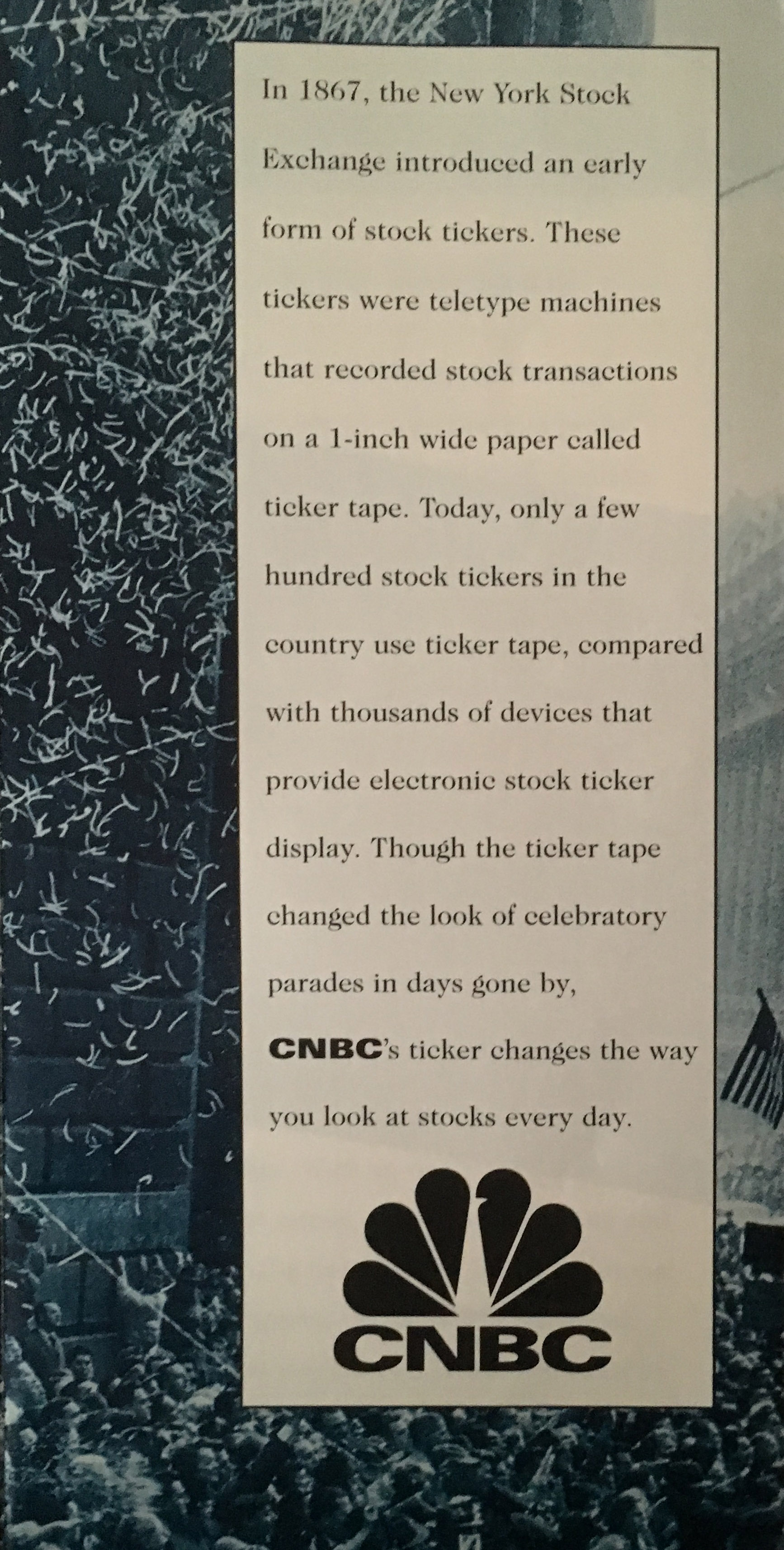 CNBC Stock Market Ticker Guide