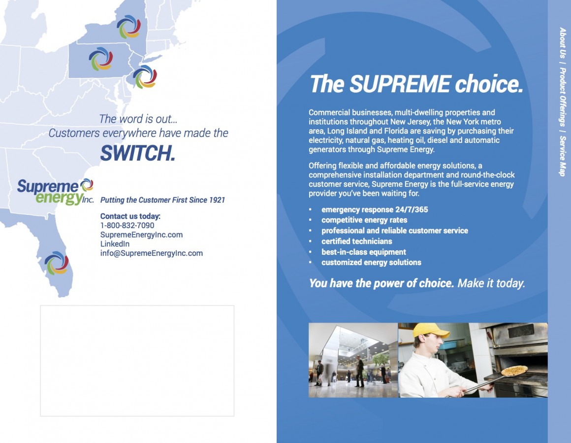 Supreme Energy Brochures