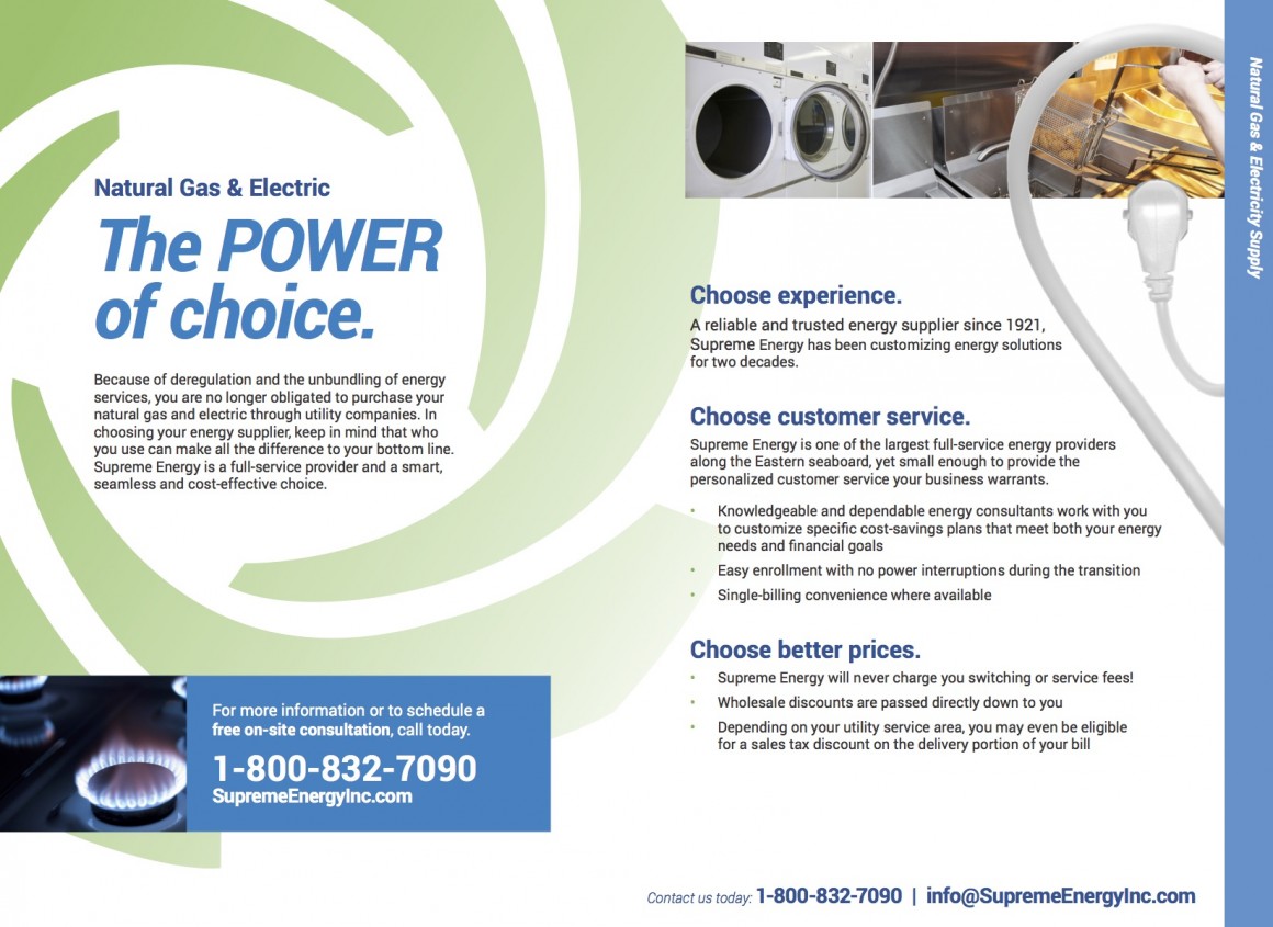 Supreme Energy Brochures