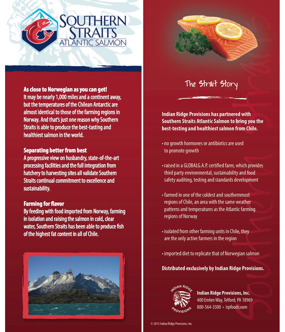 Southern Straits Atlantic Salmon Brochure