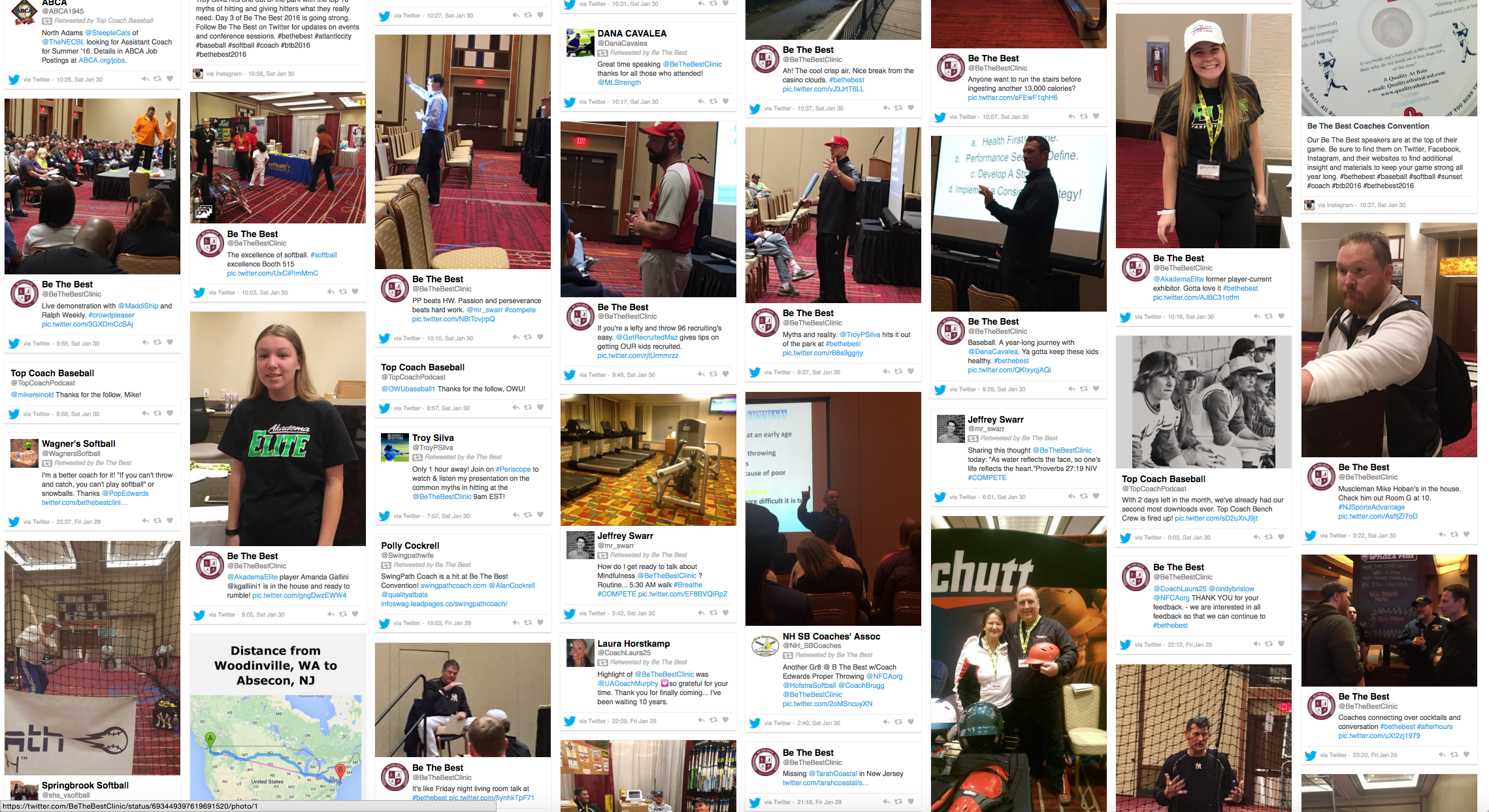 Be The Best Social Media Wall